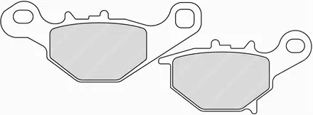 Тормозные колодки задние Ferodo FDB2197SG для мотоциклов