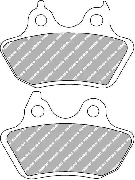 Тормозные колодки задние Ferodo FDB2202P для мотоциклов