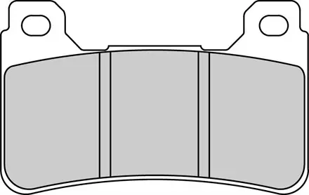 Тормозные колодки передние Ferodo FDB2205XRAC для мотоциклов