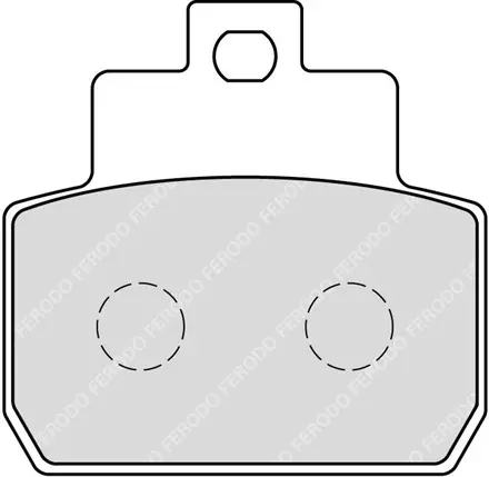Тормозные колодки задние Ferodo FDB2207AG для мотоциклов
