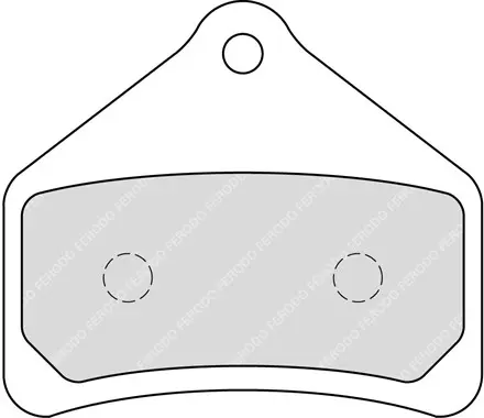 Тормозные колодки передние Ferodo FDB2214SG для мотоциклов