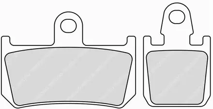 Тормозные колодки передние Ferodo FDB2217ST для мотоциклов