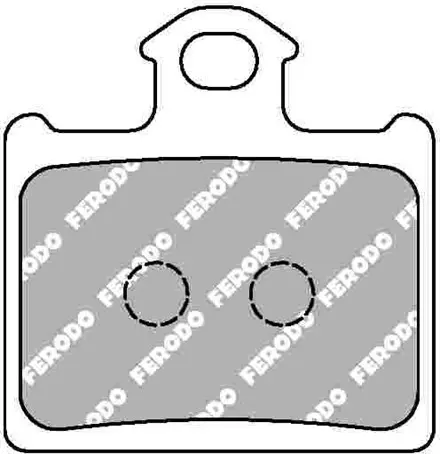 Тормозные колодки задние Ferodo FDB2257SG для мотоциклов