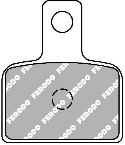 Тормозные колодки задние Ferodo FDB2267SG для мотоциклов