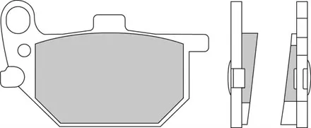 Тормозные колодки передние Ferodo FDB247P для мотоциклов