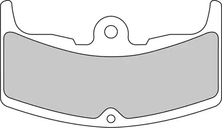 Тормозные колодки передние/задние Ferodo FDB310R для мотоциклов