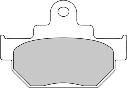 Тормозные колодки передние/задние Ferodo FDB404P для мотоциклов