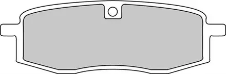 Тормозные колодки передние/задние Ferodo FDB411MX для мотоциклов