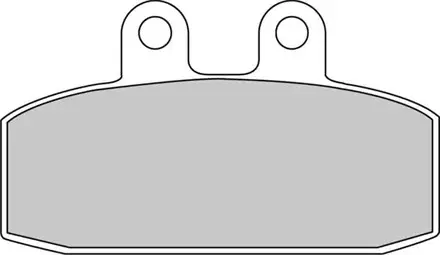 Тормозные колодки передние/задние Ferodo FDB438EF для мотоциклов