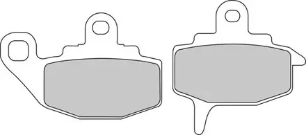Тормозные колодки передние Ferodo FDB494DX для мотоциклов