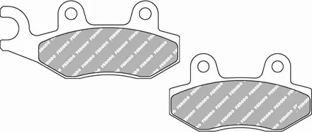 Тормозные колодки передние/задние Ferodo FDB497EF для мотоциклов
