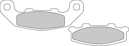 Тормозные колодки передние/задние Ferodo FDB508P для мотоциклов