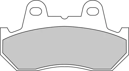 Тормозные колодки передние/задние Ferodo FDB538P для мотоциклов