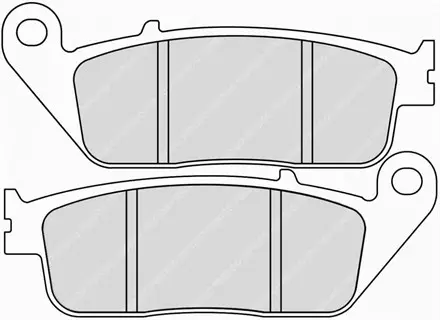 Тормозные колодки передние/задние Ferodo FDB570P для мотоциклов