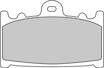 Тормозные колодки передние Ferodo FDB574P для мотоциклов