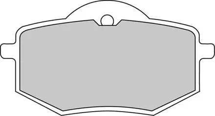 Тормозные колодки передние Ferodo FDB591P для мотоциклов