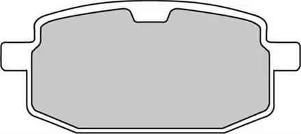 Тормозные колодки передние/задние Ferodo FDB636P для мотоциклов