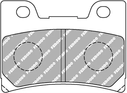 Тормозные колодки передние Ferodo FDB637P для мотоциклов
