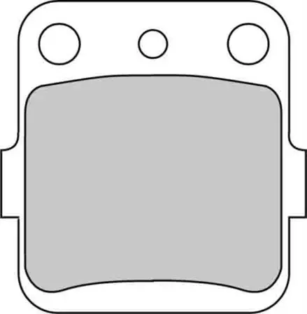 Тормозные колодки передние/задние Ferodo FDB661P для мотоциклов