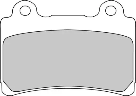 Тормозные колодки передние Ferodo FDB662P для мотоциклов