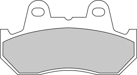 Тормозные колодки передние/задние Ferodo FDB665P для мотоциклов