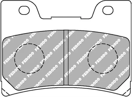 Тормозные колодки передние Ferodo FDB666P для мотоциклов