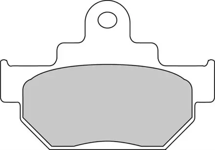 Тормозные колодки передние Ferodo FDB673P для мотоциклов