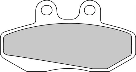 Тормозные колодки передние/задние Ferodo FDB706P для мотоциклов