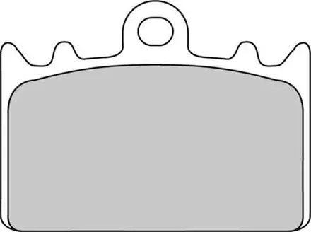 Тормозные колодки передние Ferodo FDB741P для мотоциклов