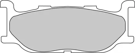 Тормозные колодки передние/задние Ferodo FDB781P для мотоциклов