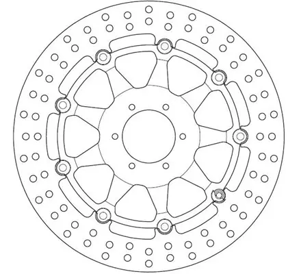 FMD0128RX Диск тормозной MOTO 1шт