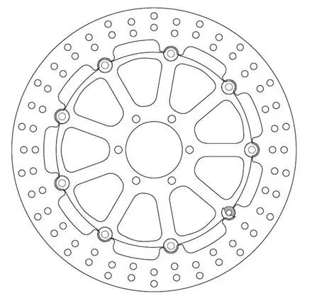 Диск тормозной Ferodo FMD0134RX