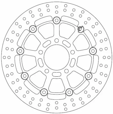 Диск тормозной Ferodo FMD0241RX
