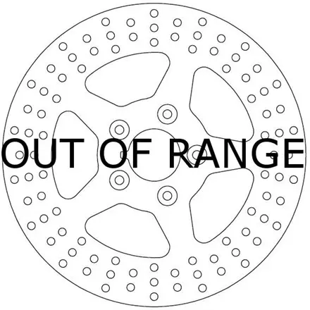 Диск тормозной MOTO 1шт FMD0266RP