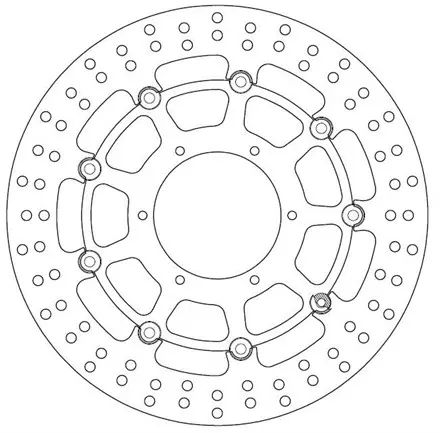 Диск тормозной Ferodo FMD0411RX