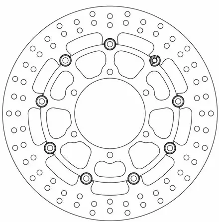 Диск тормозной Ferodo FMD0412RX
