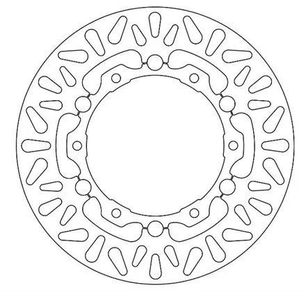 Диск тормозной Ferodo FMD0422RF