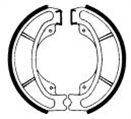 Тормозные колодки барабанные задние Ferodo FSB748 для мотоциклов