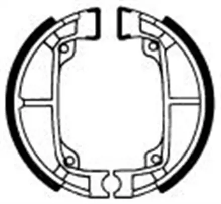 Тормозные колодки барабанные задние Ferodo FSB792 для мотоциклов