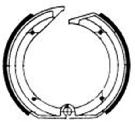 Тормозные колодки барабанные задние Ferodo FSB805 для мотоциклов
