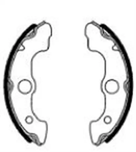 Тормозные колодки барабанные передние Ferodo FSB931 для мотоциклов