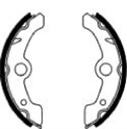 Тормозные колодки барабанные передние Ferodo FSB933 для мотоциклов