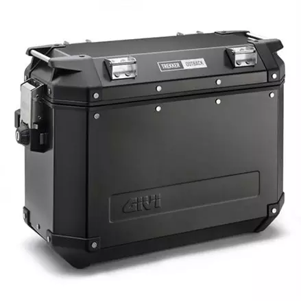 Кофр черный, левый боковой Givi TREKKER OUTBACK 37л.