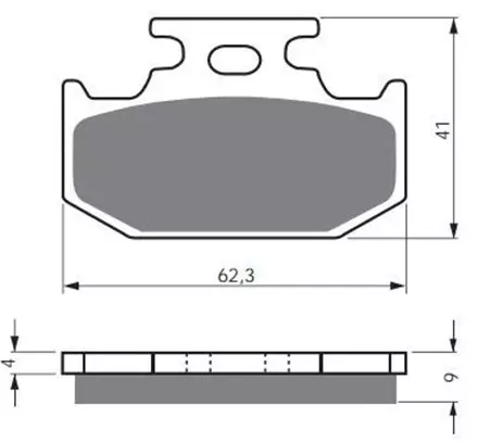Тормозные колодки GoldFren 001 S33