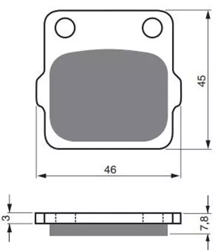 Тормозные колодки GoldFren 007 S33