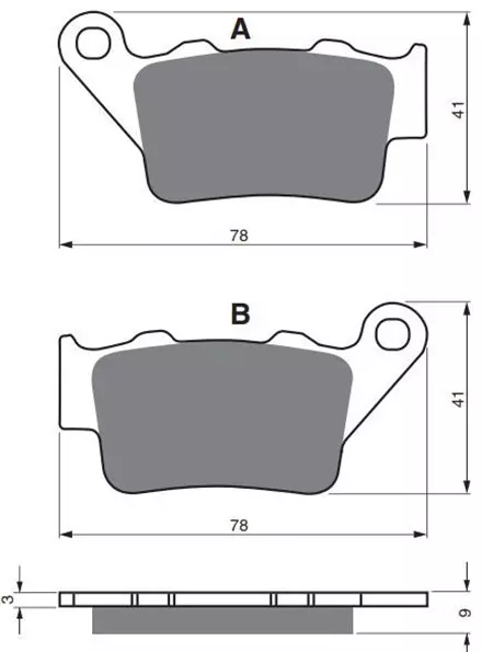 Тормозные колодки GoldFren 023 K5-LX