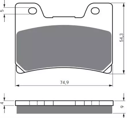 Тормозные колодки GoldFren 028 S3