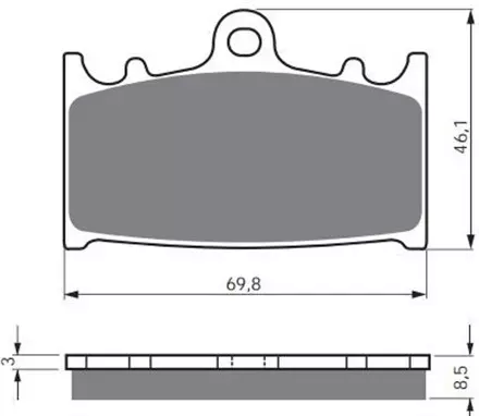 Тормозные колодки GoldFren 032 S3