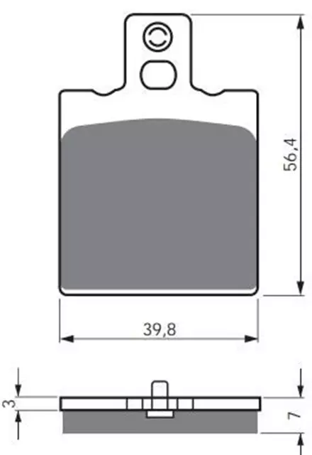 Тормозные колодки GoldFren 038 S3