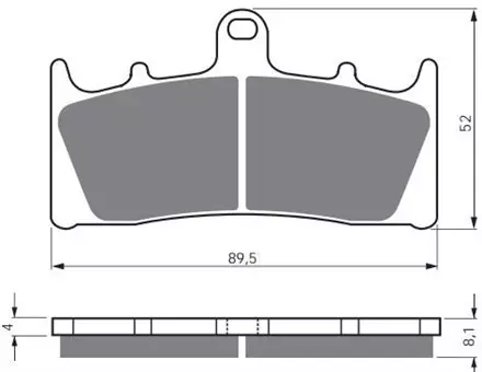 Тормозные колодки GoldFren 039 S33